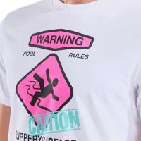 Футболка SLIPPERY SURFACE PRINT T-SHIR