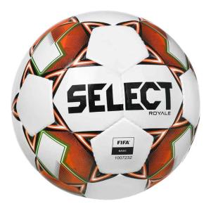 М'яч футбольний Select Royale FIFA Basic v22 біло-жовтогарячий Уні 5
