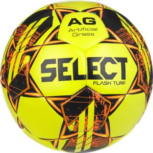 м'яч футбольний Select FLASH TURF v23 жовто-помаранчевий Уні 5