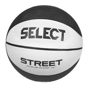 М'яч баскетбольний Select BASKETBALL STREET v23 біло-чорний Уні