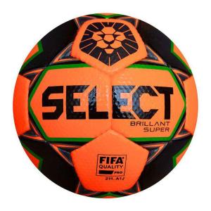 М'яч футбольний Select Brillant Super PFL оранжево-чорний Уні 5