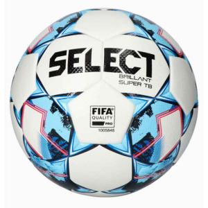 М'яч футбольний Select Brillant Super TB FIFA біло-синій Уні 5