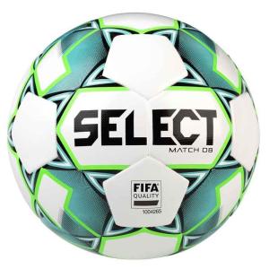М'яч футбольний Select Match DB (FIFA Quality) біло-зелений Уни 5