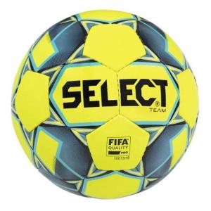 М'яч футбольний Select Team FIFA Approved New жовто-синій Уні 5