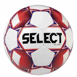 М'яч футбольний Select FB CLAVA білий, червоний, синій Уні 5