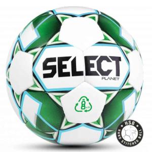 М'яч футбольний Select PLANET FIFA біло-зелений Уні 5