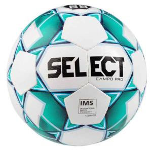 М'яч футбольний Select Campo Pro біло-зелений Уні