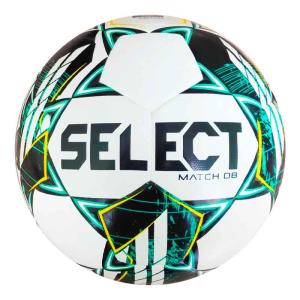 М'яч футбольний Select MATCH DB FIFA v23 біло-зелений Уні 5