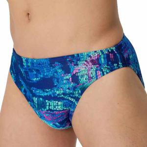 Плавки чоловічі ML PRINTED BRIEF NVY/BLU