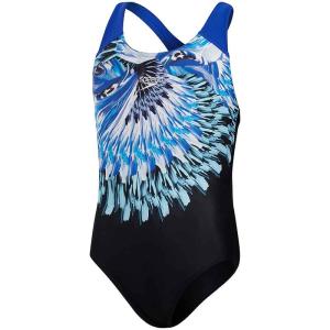 Купальник дитячий Speedo DIGI PLMT SPBK JF BLACK/BLUE