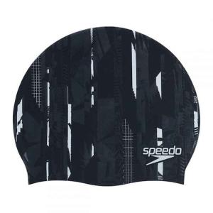 Шапочка для плавання Speedo PRINTED SILICONE CAP AU