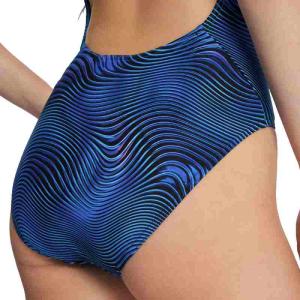 Купальник дитячий Digital Allover Leaderback Deep Sapphire/Mayan Blue