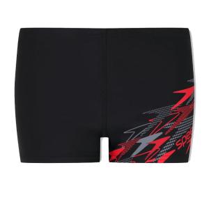 Плавки дитячі MEDLEY LOGO AQUASHORT BLK/RED