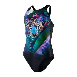 Купальник дитячий DIGI PLMT PSBK JF BLACK/PURPLE
