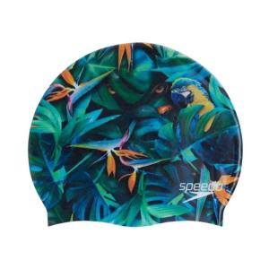 Шапочка для плавання Speedo DIGITAL PRINTED CAP AU BLK/MULTI CLR PRT