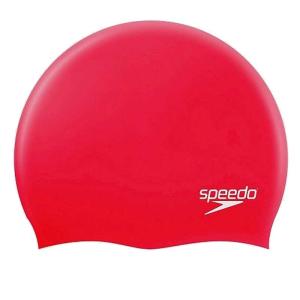 Шапочка для плавання Speedo Plain Moulded Silicone Cap Red (8-70984C352)