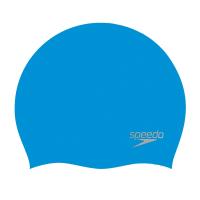 Шапочка для плавання Moulded Silicone Cap au blue/silver