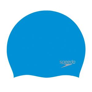 Шапочка для плавання Moulded Silicone Cap au blue/silver