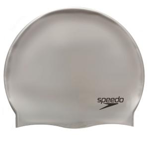 Шапочка для плавання FLAT SILICONE CAP AU SILVER