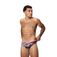 Плавки чоловічі HYPERBOOM PRINT BRIEF 2.5" BLK/RED