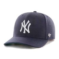 Бейсболка NY YANKEES NAVY COLD ZONE DP WOOL