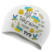 Шапочка для плавання TYR UA MULTI WHITE