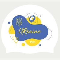Шапочка для плавання WHITE TYR UA BRAVE