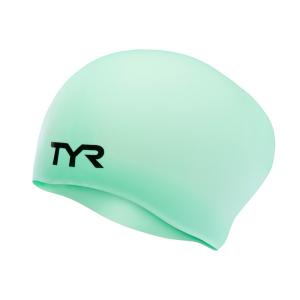 Шапочка для плавання TYR Long Hair Wrinkle Free Silicone Cap, Mint (LCSL-332)